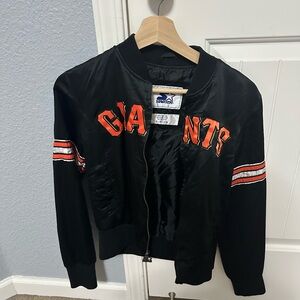 STARTER Black Jacket with Giants Logo